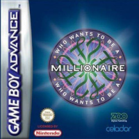 Who Wants to be a Millionaire PAL GameBoy Advance PAL box art